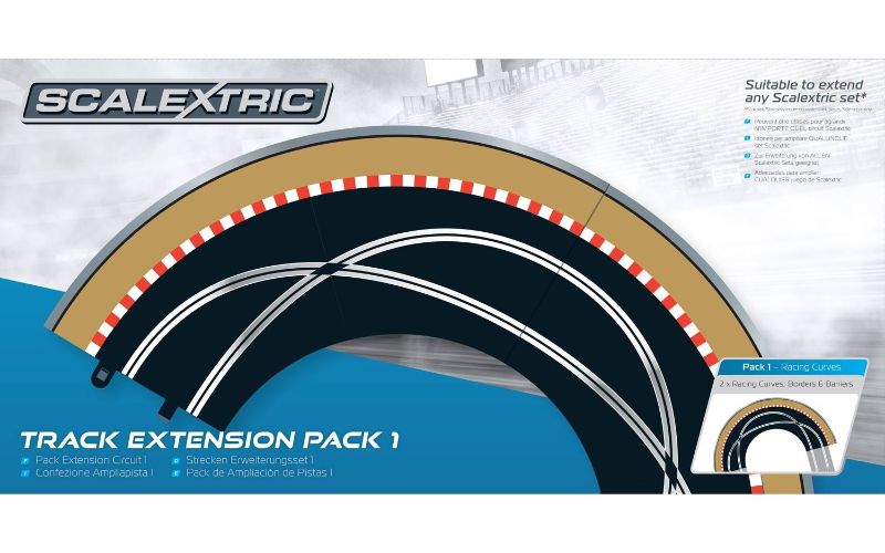 Slot Car Accessories - Track Ext. Pack 1 Crossovers