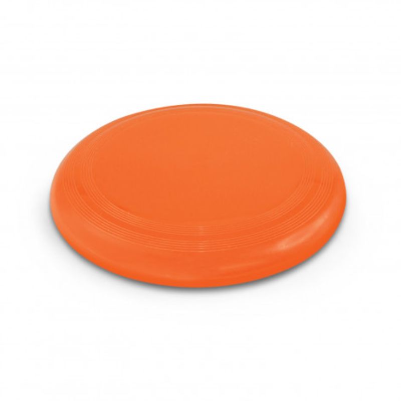 Set of 12 vibrant orange flying discs, perfect for outdoor fun and games at gatherings, picnics, or beach days.