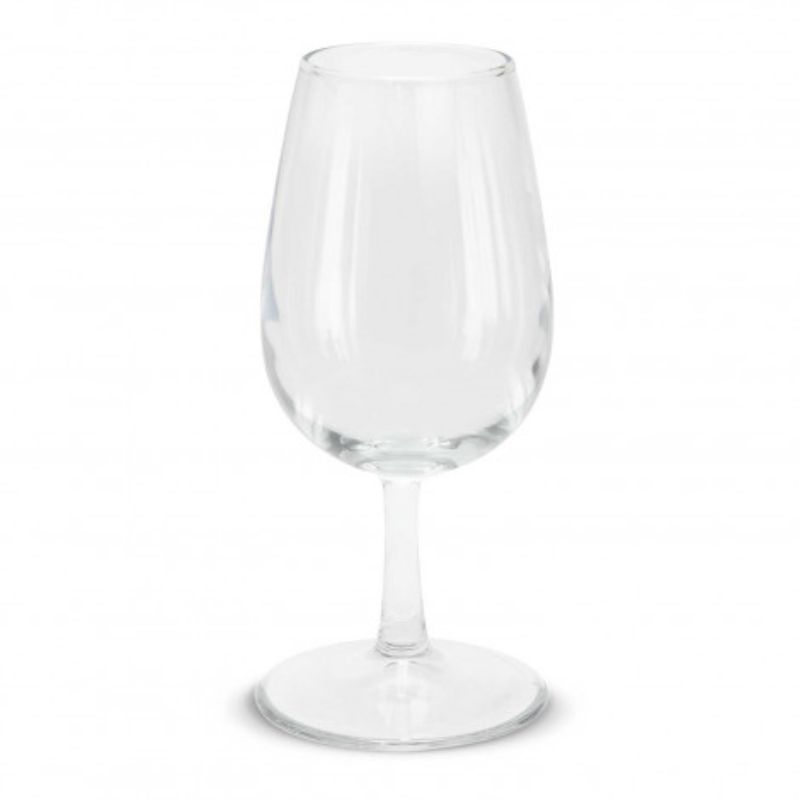 Set of 12 clear 215ml Chateau wine taster glasses, ideal for enhancing wine tasting experiences at events and gatherings.