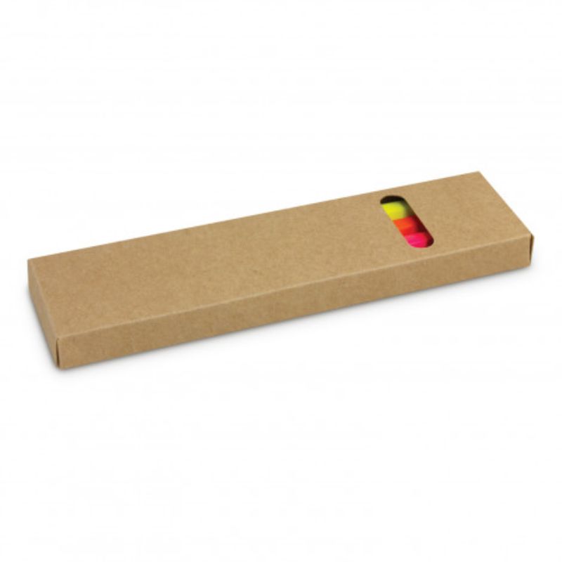 Highlighter Pencil Pack Multi (Set of 96) featuring vibrant colored pencils in a kraft box, ideal for precise highlighting.