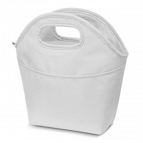 Set of 3 white Frost Cooler Bags with insulation, zip closure, and rugged design for outdoor adventures and lunches.