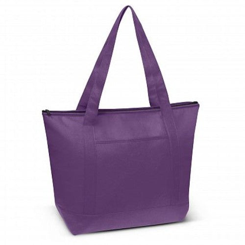 Set of 10 purple Orca Cooler Bags with 15L capacity, zippered closure, and insulated lining for outdoor adventures.