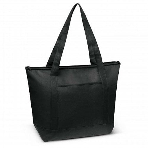 Set of 10 black Orca Cooler Bags, 15L capacity, durable material, thermal insulation, zippered closure, and convenient shoulder handles.