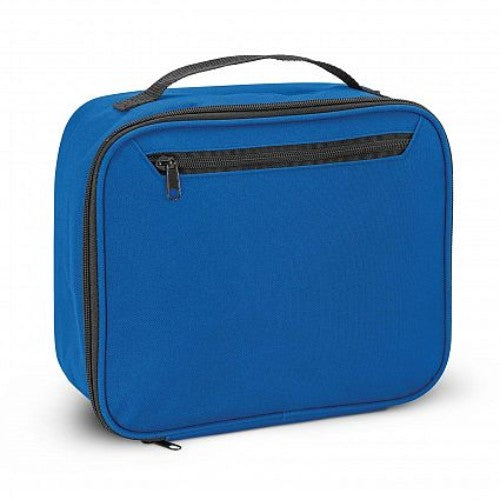 Set of 3 vibrant Royal Blue cooler bags with 5L capacity, zippered closure, and durable 600D polyester for fresh meals on-the-go.