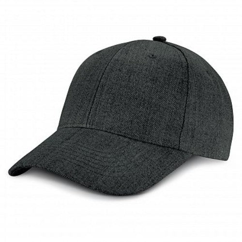Raptor Premium Cap set of 6 in charcoal grey, featuring durable brushed cotton, adjustable fit, and sun-shielding peak.