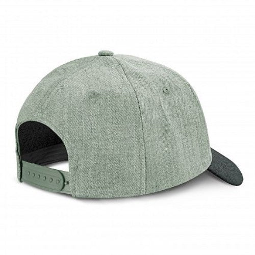 Set of 6 Raptor Premium Caps in light grey and black, featuring breathable, durable design and adjustable snap back for comfort.