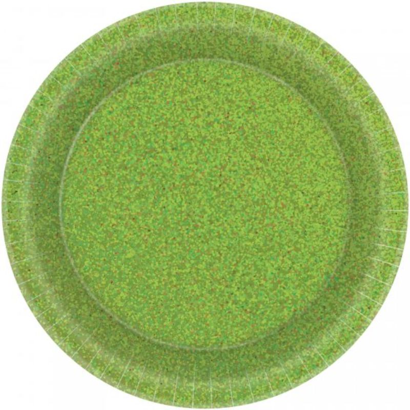 Prismatic 17cm Kiwi Round Plates (Pack of 8)
