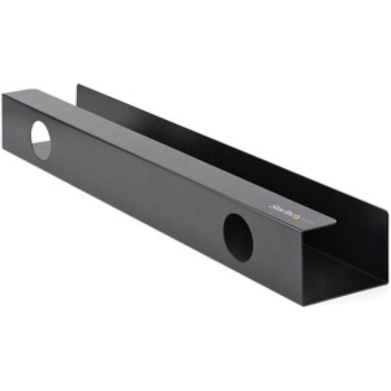 StarTech.com Cable Management Tray - Black - Steel