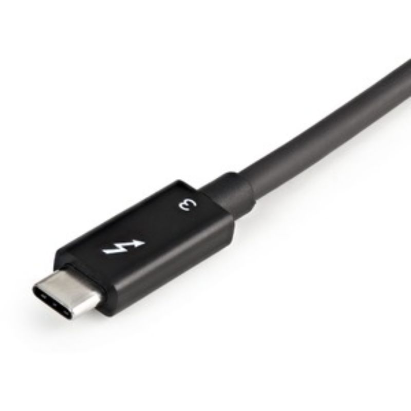 High-performance Thunderbolt 3 to dual DisplayPort adapter connects two 4K monitors for stunning 8K visuals and efficient multi-display use.