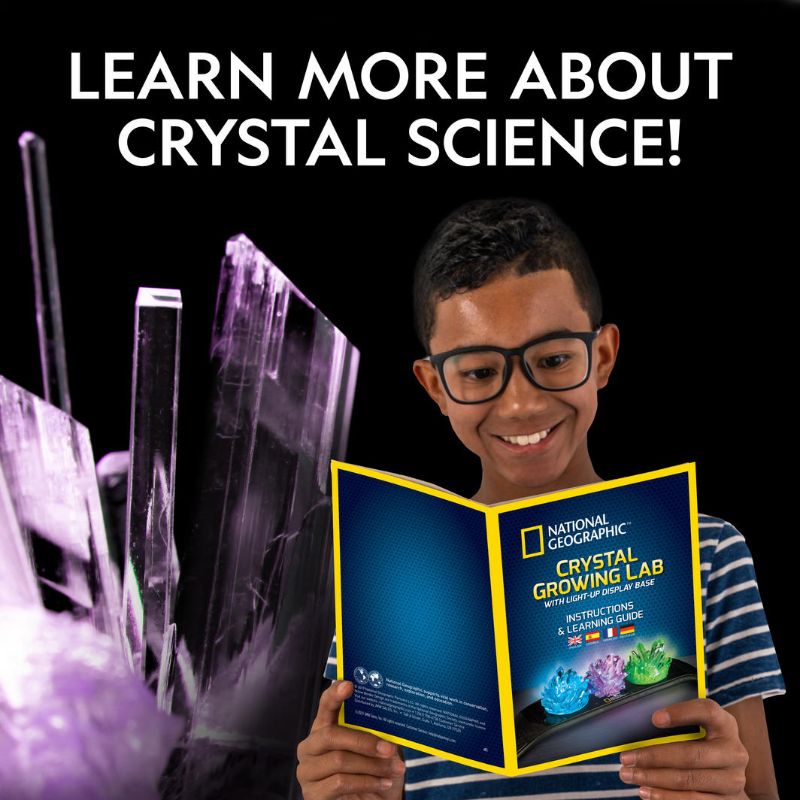 Light Up Crystal Growing Kit - National Geographic - National Geographic