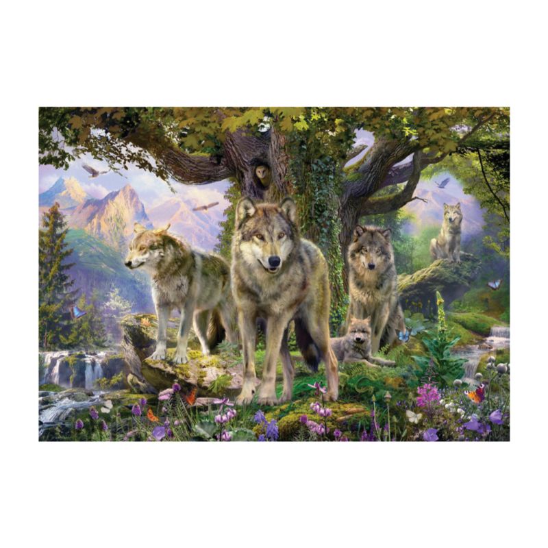 Puzzle - Wolf Pack (1000pcs) - Theatrix