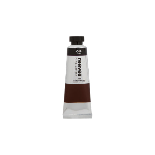 Vandyke Brown oil paint in a 50ml tube, featuring rich pigmentation and smooth texture for effortless blending and layering.