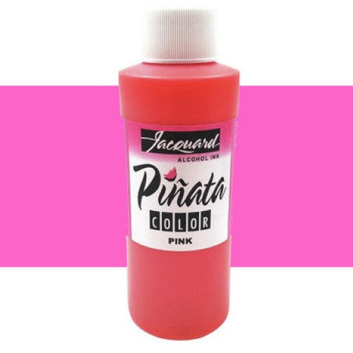 Jacquard Piñata Alcohol Ink in vibrant Pink 006, perfect for arts, crafts, and creating on non-porous surfaces.