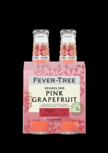 Drink Soda Sparkling Pink Grapefruit 200ml - Fever Tree - 6X4PC
