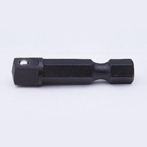 Koken 110-35B Bit Adaptor with ball design; transforms impact drivers into 1/4" drive wrenches for efficient socket use.