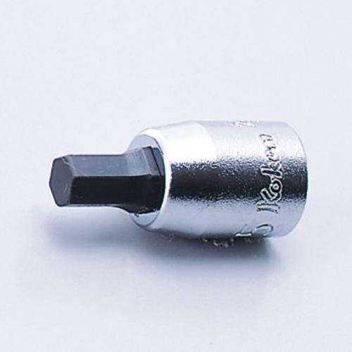 Koken 2010M-25 Inhex Socket, a durable 6mm 1/4" drive tool for precise fastening in automotive and DIY projects.