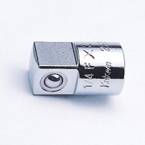 Koken 2233A adaptor 1/4"F x 3/8"M for seamless tool compatibility, crafted in Japan for durability and performance.