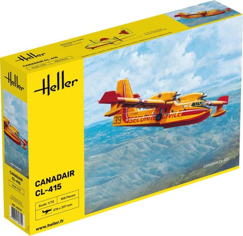 Plastic Model Kit - HELLER CANADAIR CL-415