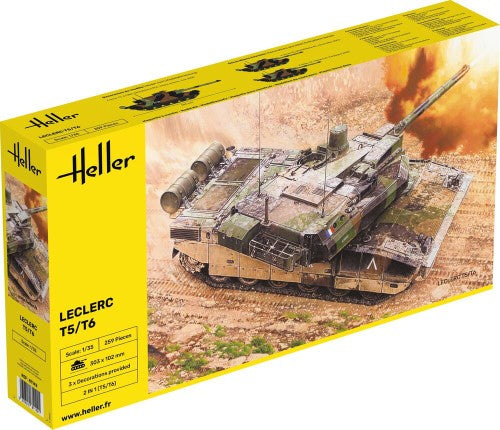 Plastic Model Kit -  HELLER  LECLERC T5/T6