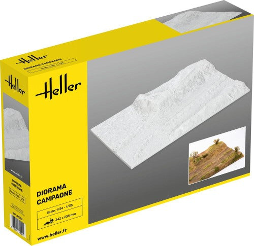 Plastic Model Kit -  HELLER  SOCLE DIORAMA CAMPAGNE