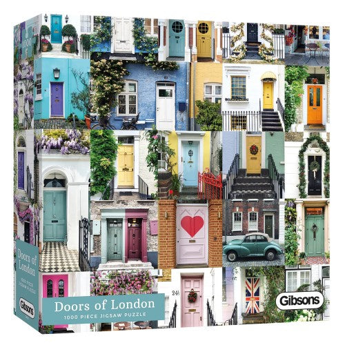 Jigsaw Puzzle - GIBSONS THE DOORS OF LONDON (1000PCS)
