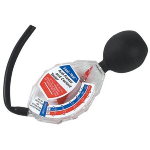 AmPro Deluxe Anti-Freeze Tester with rubber bulb for measuring freezing and boiling points of coolant solutions.