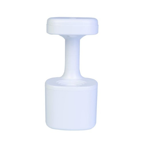 Water Drop Diffuser showcasing floating droplets, sleek design, and included Lavender Essential Oil for aromatherapy.