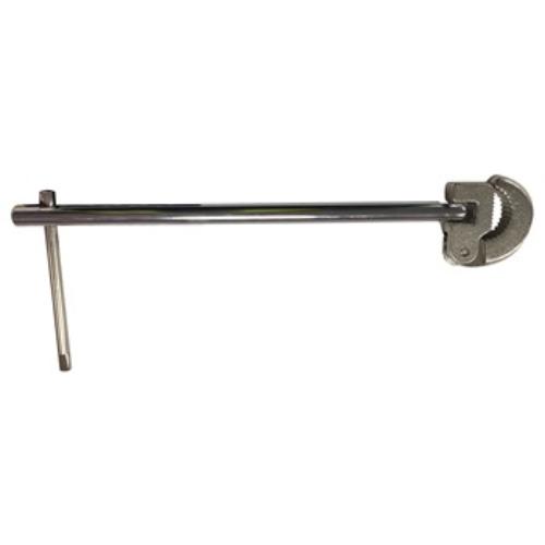 Upgrade BW120 Basin Wrench with forged alloy steel jaws, designed for easy use in tight spaces under sinks.