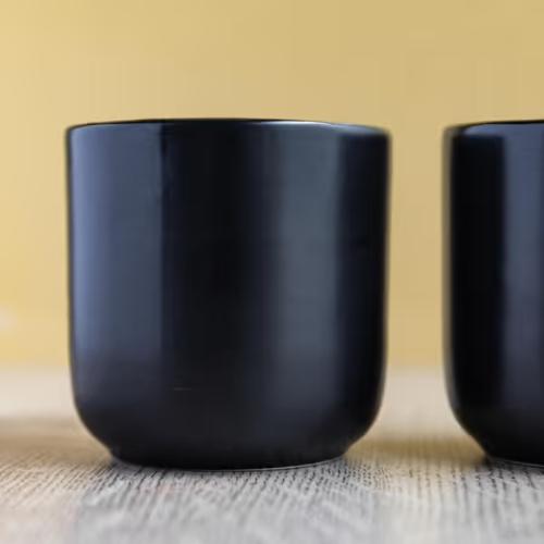 La Cafetiere Double Walled Ceramic Cups 70ml Set/2
