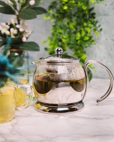 La Cafetiere Izmir Glass Filter Teapot 2 Cup 660ml