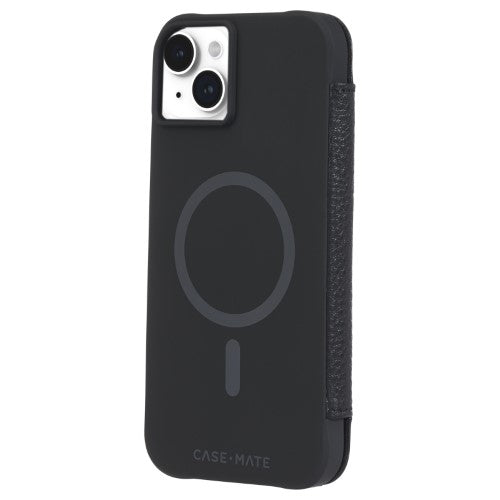 Smartphone Case - CaseMate iPhone 15 Plus Wallet Folio (Black)
