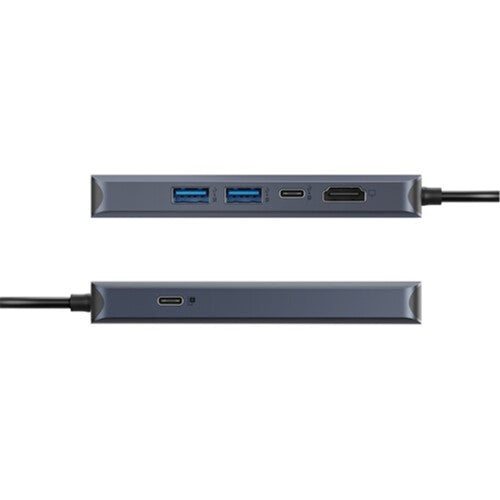 Targus HyperDrive USB Hub featuring 6 USB Type-C ports for 4K support, fast data transfers, and pass-through charging.