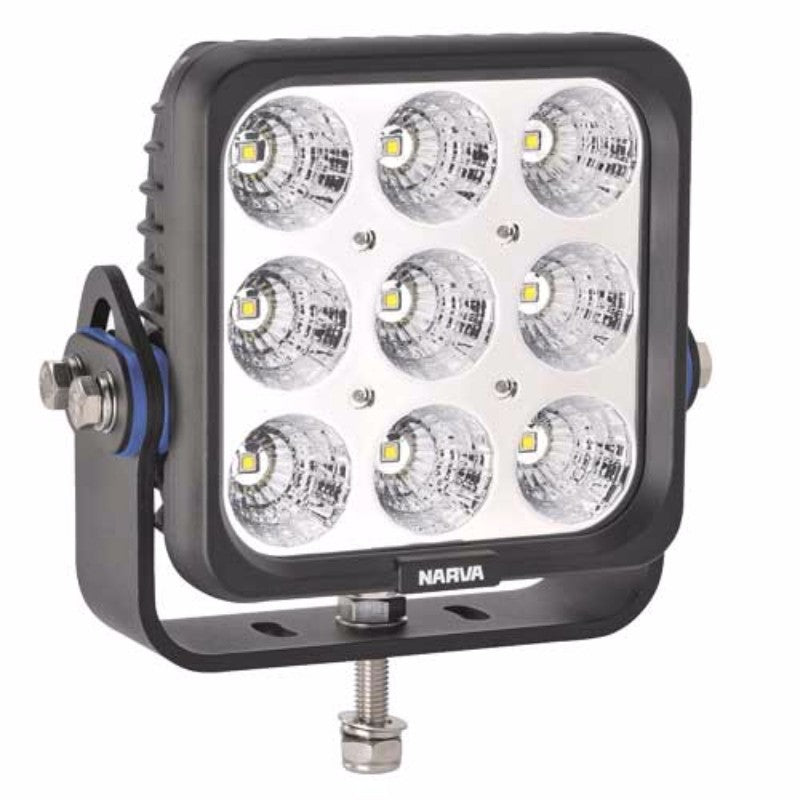 Narva 9x10w LED Square Floodlight, bright and weatherproof for outdoor illumination in gardens and parking lots.