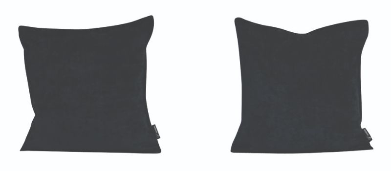 Cushion Cover - Oxford Square 44cm (Black Sand)