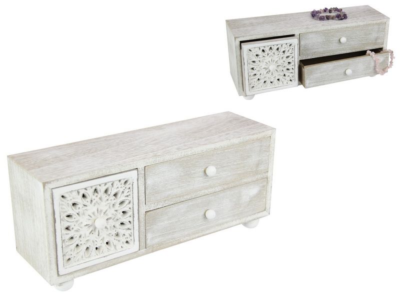 Elegant 30cm Triple Draw Holders in filigree design, perfect for flowers, candles, or table centerpieces. Set of 2.