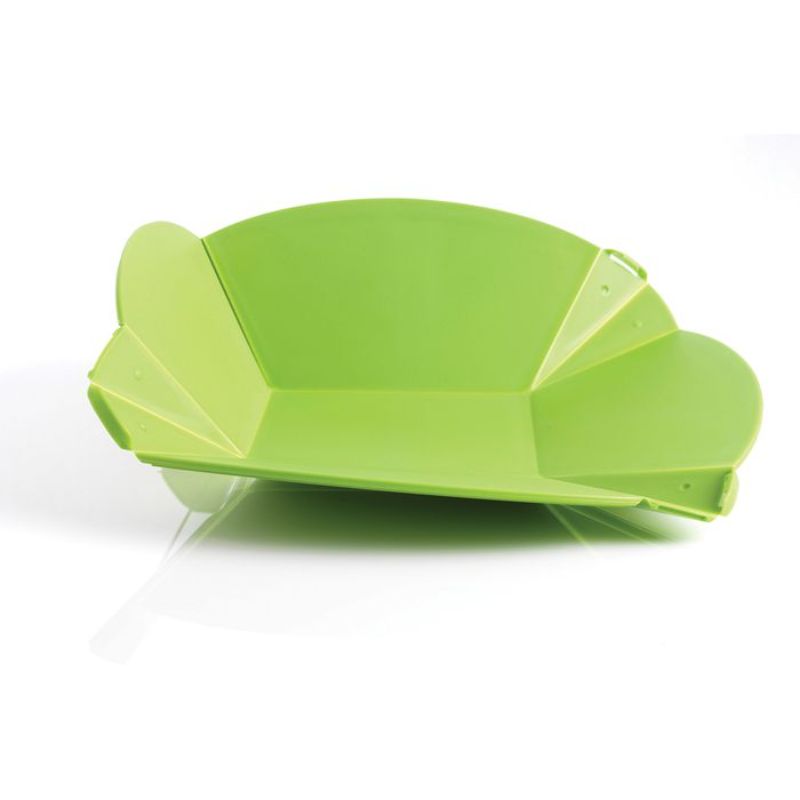Set of 2 versatile ORIGAMI BOARDS in green, transforming from cutting boards to bowls for efficient chopping and stylish serving.