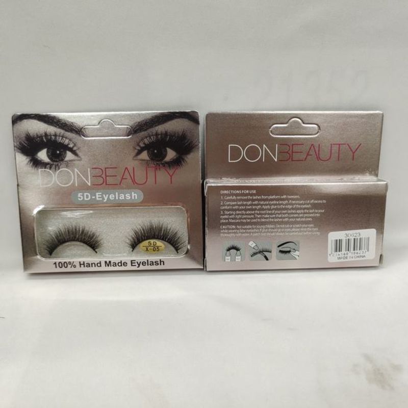 False Eyelashes - X05 (12 Packs) offering voluminous, lightweight lashes in various styles for any occasion, enhancing natural beauty.