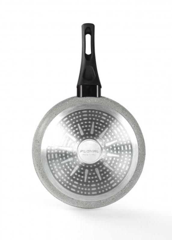 Flonal Cookware Pietra Viva 22cm Frypan: durable, non-stick, scratch-resistant with stylish design, perfect for versatile cooking tasks.