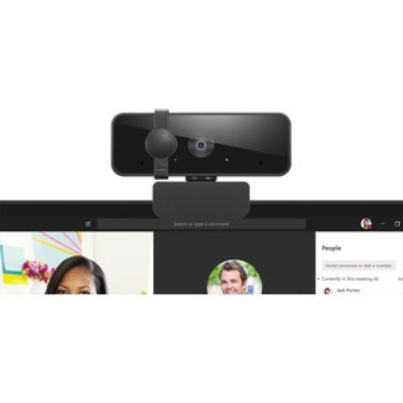 Lenovo Essential Webcam - 2 Megapixel - Black - USB 2.0 - 1 Pack(s) - 1920 x 108