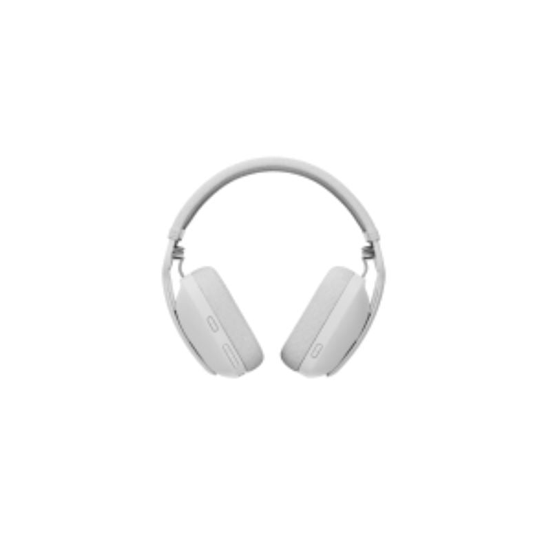Logitech Zone Vibe 100 wireless headset with stereo sound, Bluetooth connectivity, and comfortable memory foam design.