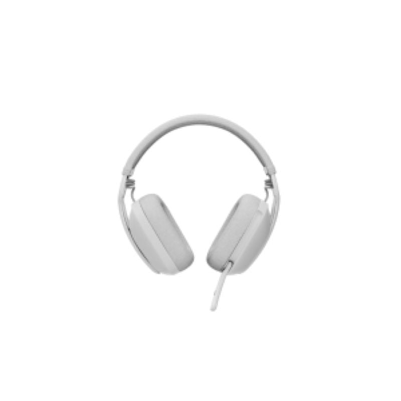 Logitech Zone Vibe 100 headset: wireless, lightweight, noise-canceling mic, crafted from recycled materials for immersive audio.