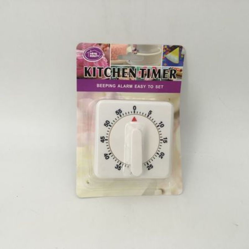 Set of 8 stylish kitchen timers, 6.9 x 6.9CM, with clear displays for precise cooking countdowns. Perfect for home chefs.