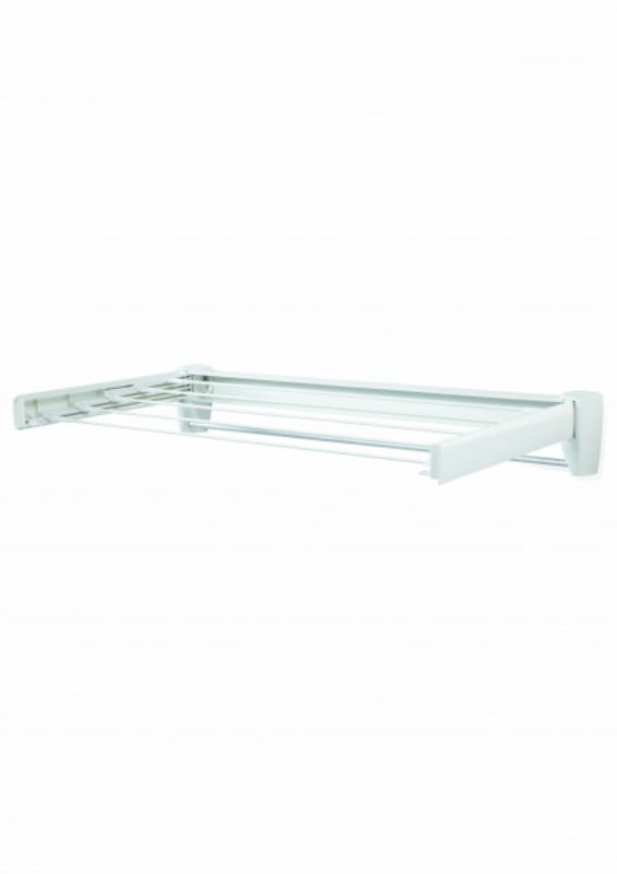 Leifheit Telegant 70 wall dryer offers 3.6m drying length, durable aluminum design, and doubles as a towel rail.