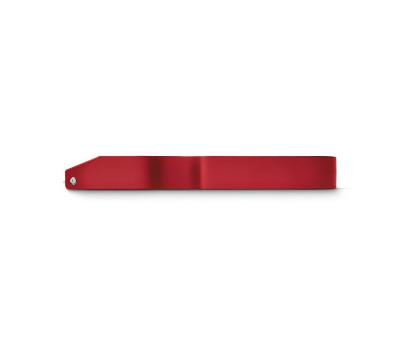 Victorinox Red Rex Peeler with ergonomic handles and pivoting blade for efficient, comfortable peeling of fruits and veggies.