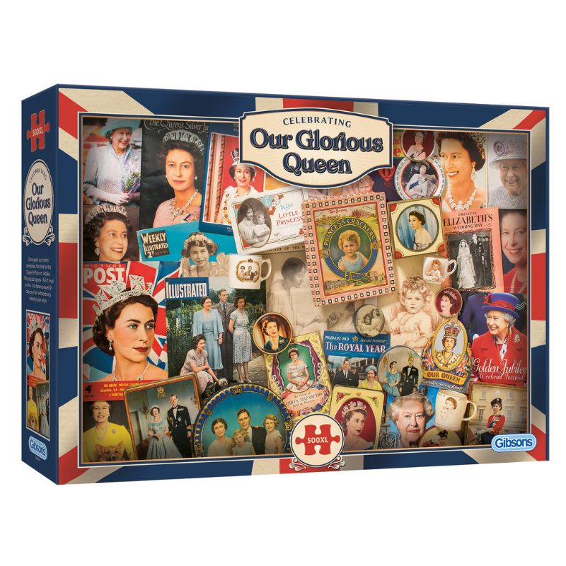 Jigsaw - Gibsons: Our Glorious Queen (500pcs)