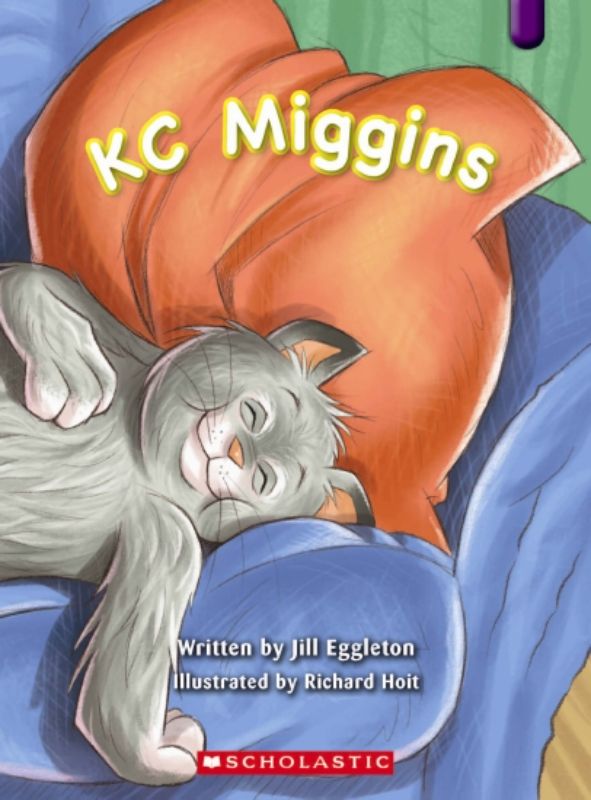 Paperback novel "Key Links Purple: Kc Miggins" enhances literacy skills for young readers with engaging narratives and activities.
