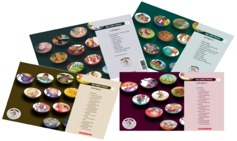 Key Links Poetry Cards for Year 4, enhancing literacy and creativity through engaging poetry prompts and vocabulary challenges.