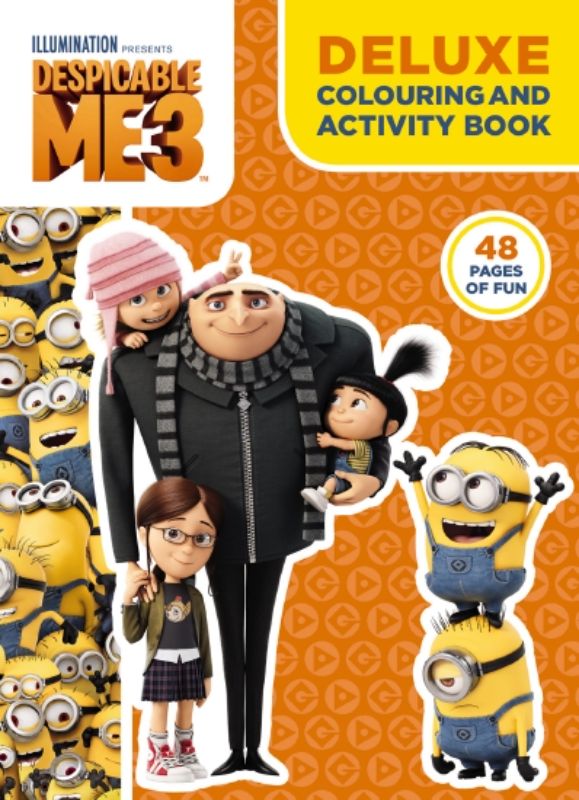 Despicable Me 3: Deluxe Colouring And Activity Book