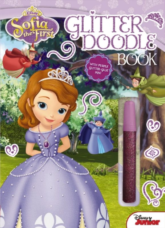 Disney Sofia The First Glitter Doodle Activity Book