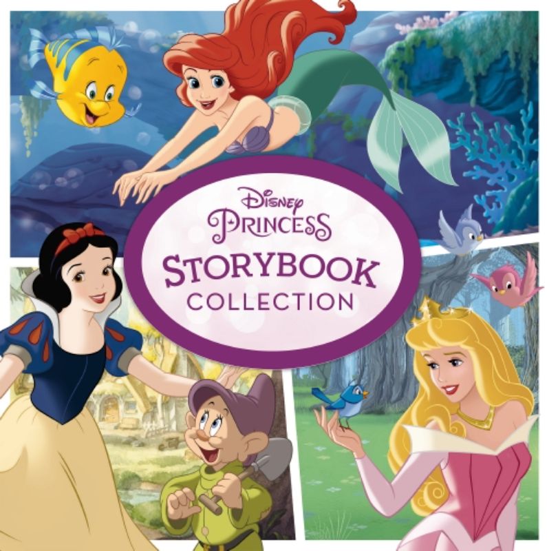 Enchanting hardback storybook collection featuring beloved Disney Princess tales for young readers' imagination and adventure.